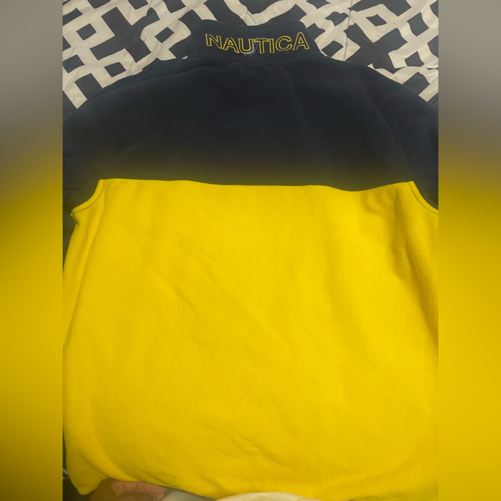 Blue & yellow nautica jacket